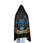 Load image into Gallery viewer, Lakeshore Cozy Lion-Themed Snuggle Blanket | Hooded Blanket
