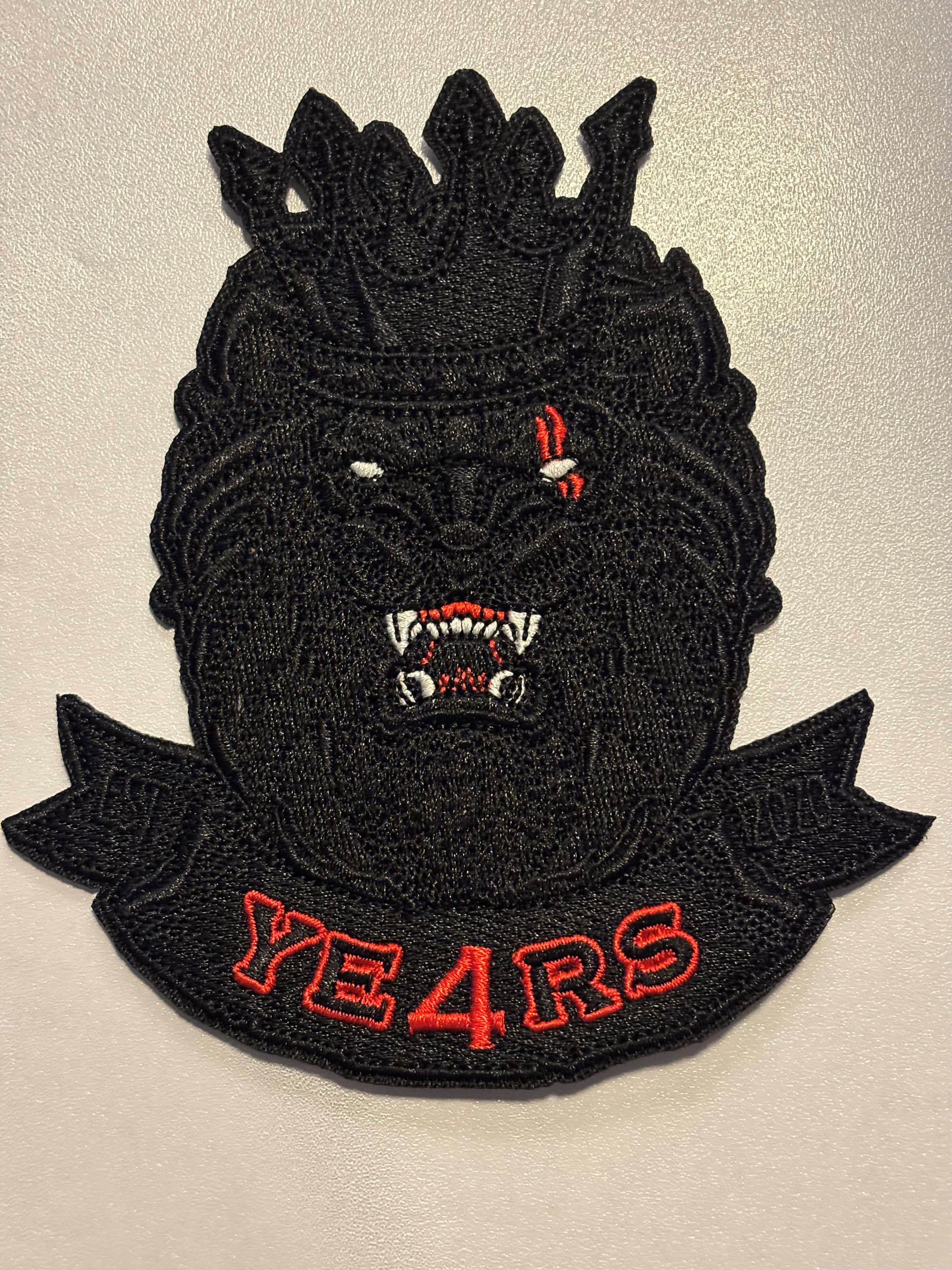 4 Year Anniversary NOIR Edition Patch