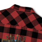 Load image into Gallery viewer, Lakeshore Villains Unisex Flannel Shirt
