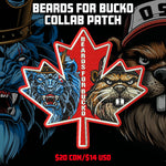 Load image into Gallery viewer, Beards For BUCKO Collab patch
