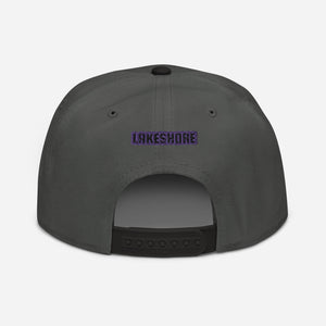 Villain Vibes PURPLE 3D Puff Snapback Hat