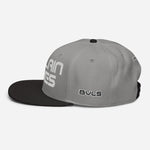 Load image into Gallery viewer, Villain Vibes WHITE 3D Puff Snapback Hat
