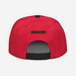 Load image into Gallery viewer, Villain Vibes RED 3D Puff Snapback Hat
