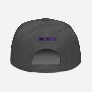 Villain Vibes PURPLE 3D Puff Snapback Hat