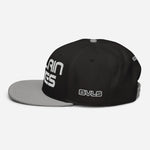 Load image into Gallery viewer, Villain Vibes WHITE 3D Puff Snapback Hat
