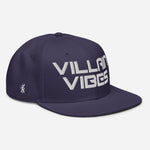 Load image into Gallery viewer, Villain Vibes WHITE 3D Puff Snapback Hat
