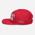 Load image into Gallery viewer, Villain Vibes WHITE 3D Puff Snapback Hat
