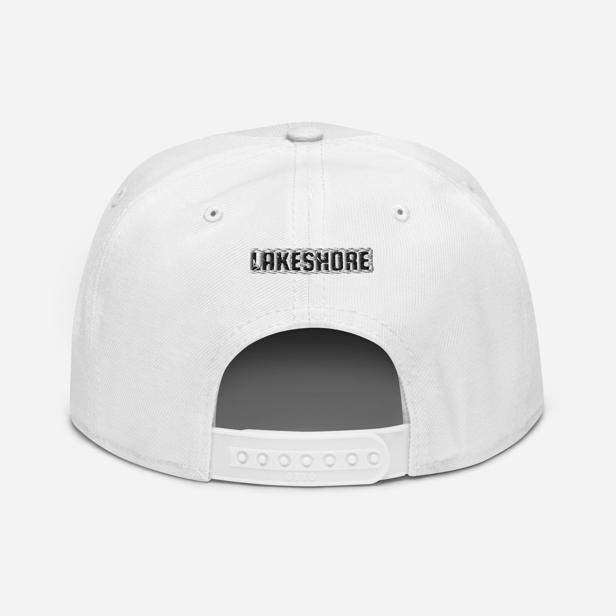 Villain Vibes WHITE 3D Puff Snapback Hat