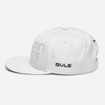 Load image into Gallery viewer, Villain Vibes WHITE 3D Puff Snapback Hat
