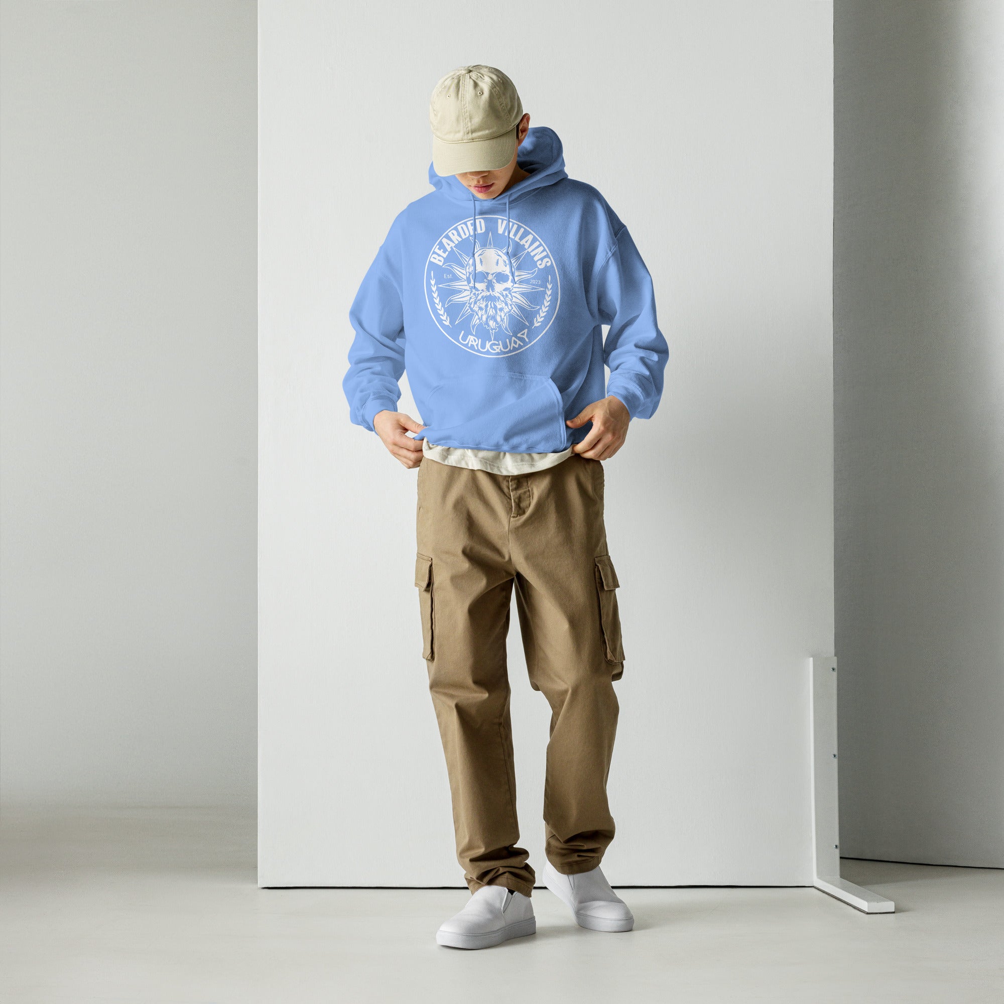 Bearded Villains Uruguay Unisex Hoodie