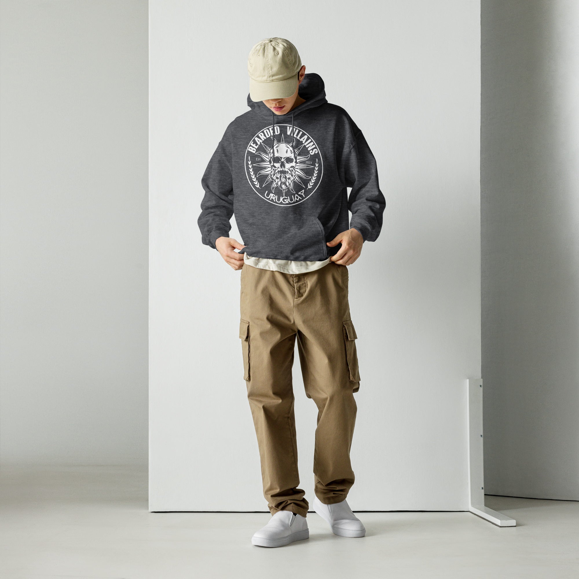 Bearded Villains Uruguay Unisex Hoodie