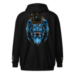 Load image into Gallery viewer, Embroidery + Digital Print Unisex heavy blend zip hoodie
