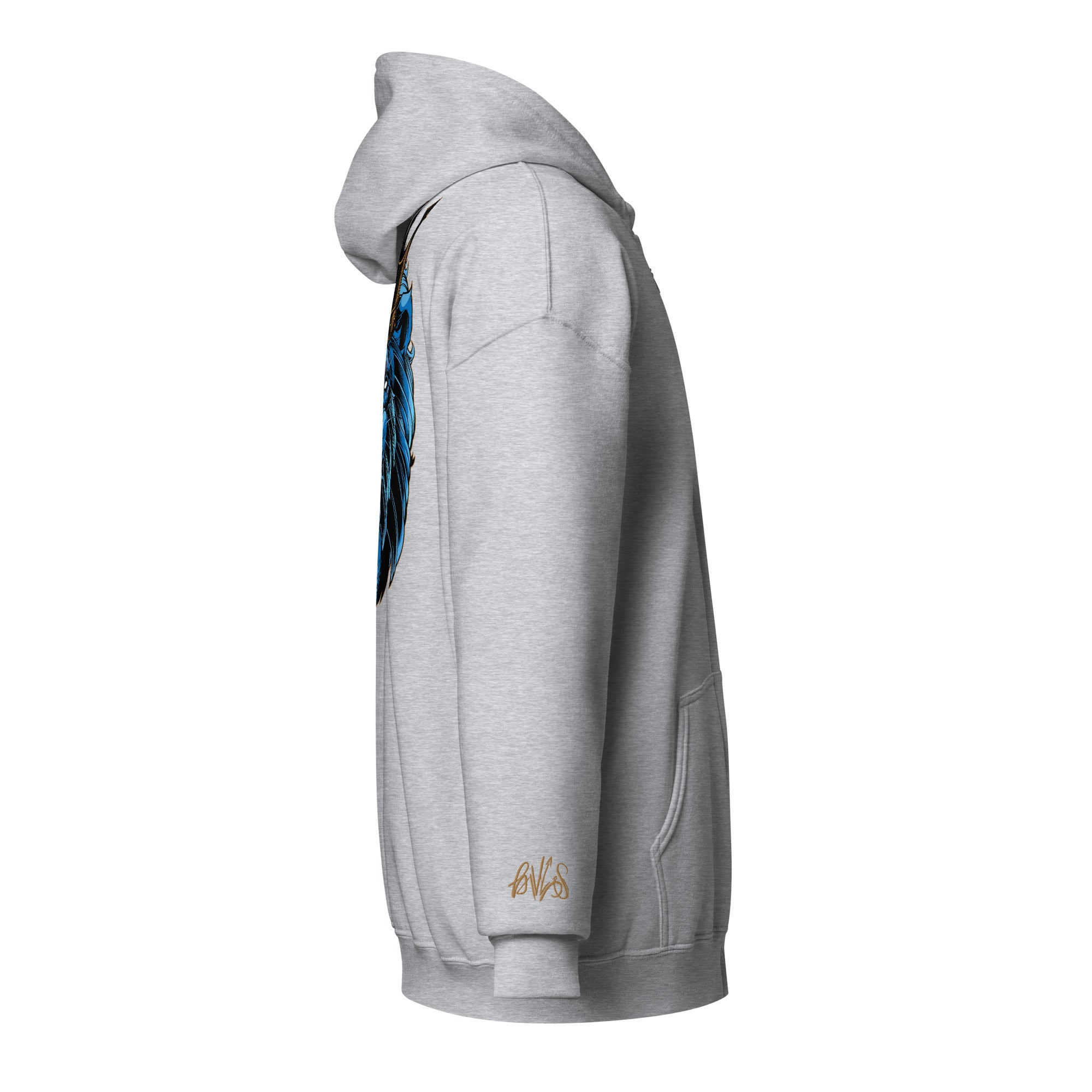 Embroidery + Digital Print Unisex heavy blend zip hoodie