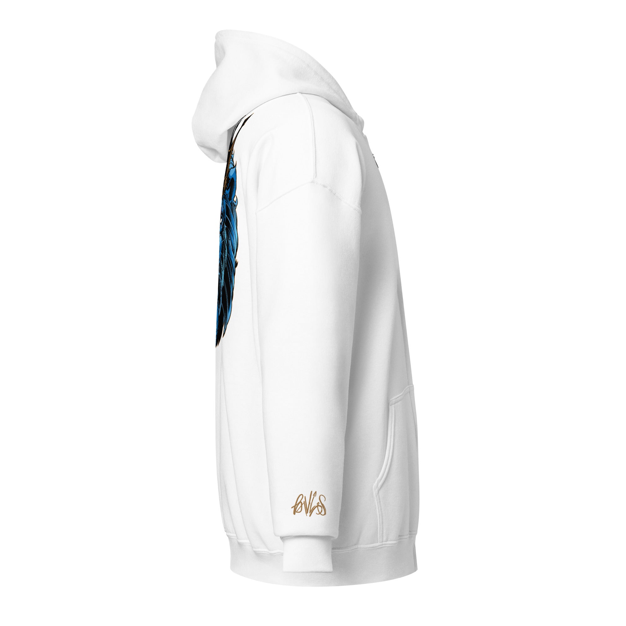 Embroidery + Digital Print Unisex heavy blend zip hoodie