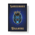 Load image into Gallery viewer, Lakeshore Villains Premium Framed Vertical Poster
