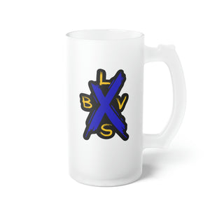 BVLS Frosted Glass Beer Mug