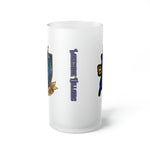 Load image into Gallery viewer, BVLS Frosted Glass Beer Mug
