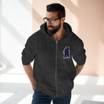 Load image into Gallery viewer, BVLS X FACTOR Front Unisex Premium Full Zip Hoodie
