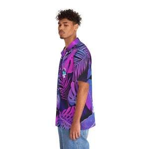 Lakeshore Vibes Men's Hawaiian Shirt 4(AOP)