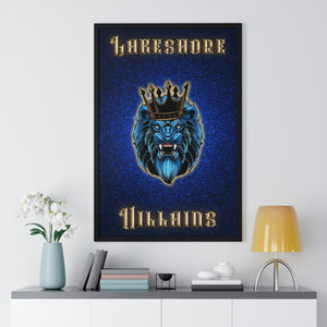 Lakeshore Villains Premium Framed Vertical Poster