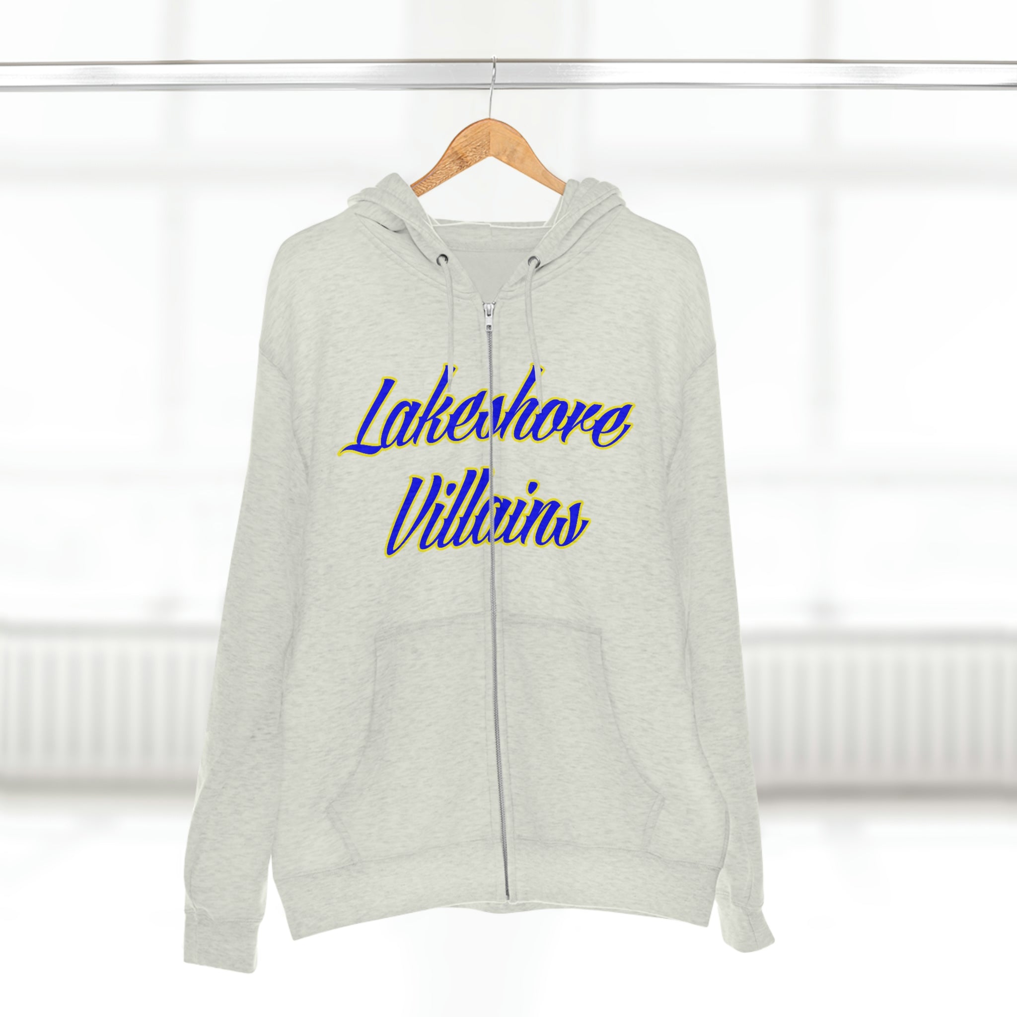 Bearded Villains Lakeshore Unisex Premium Full Zip Hoodie