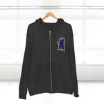 Load image into Gallery viewer, BVLS X FACTOR Front Unisex Premium Full Zip Hoodie
