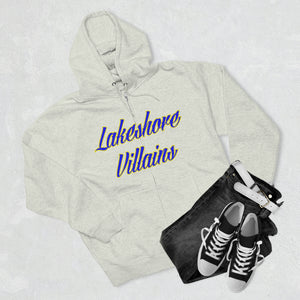 Bearded Villains Lakeshore Unisex Premium Full Zip Hoodie