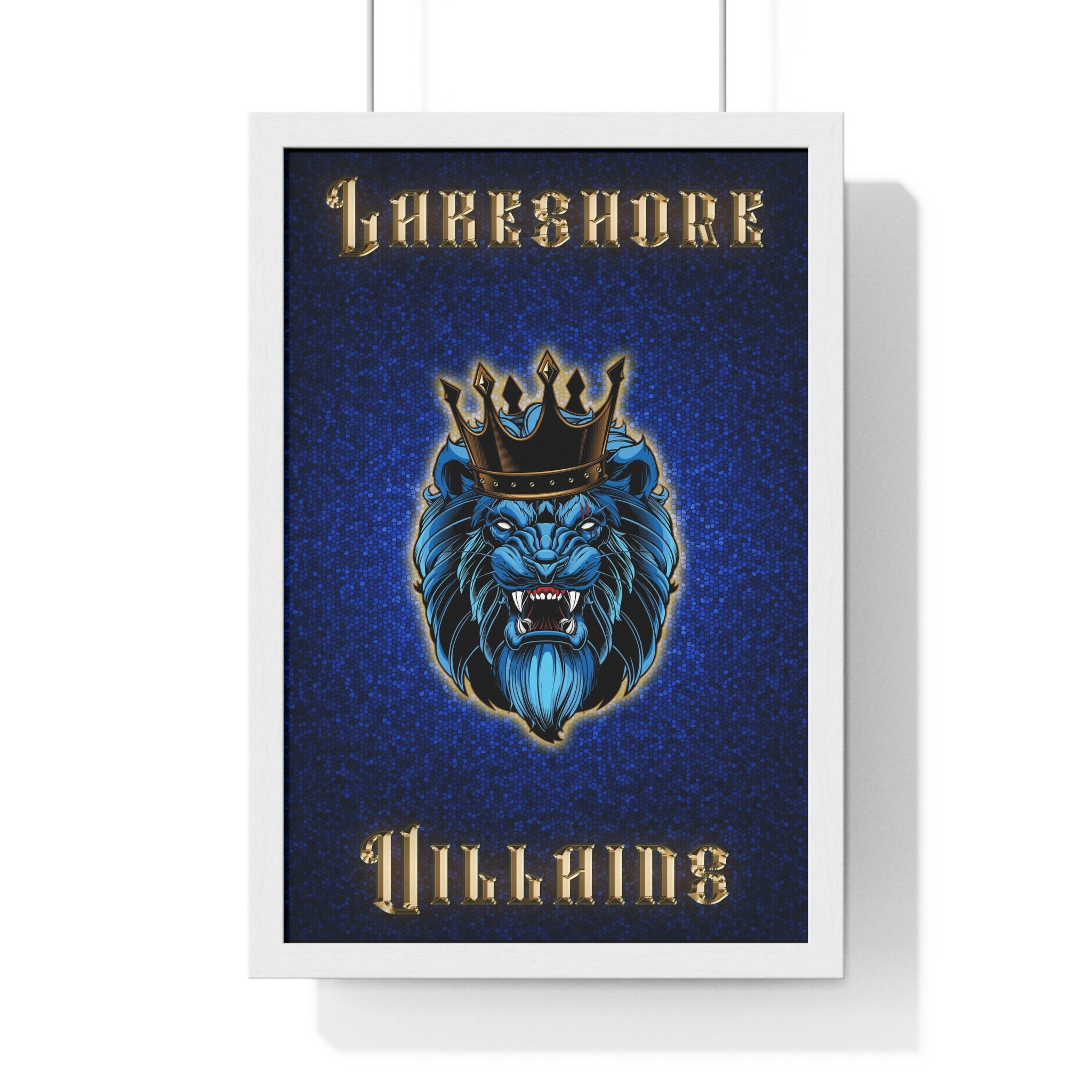 Lakeshore Villains Premium Framed Vertical Poster