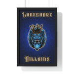 Load image into Gallery viewer, Lakeshore Villains Premium Framed Vertical Poster
