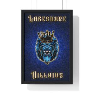 Lakeshore Villains Premium Framed Vertical Poster