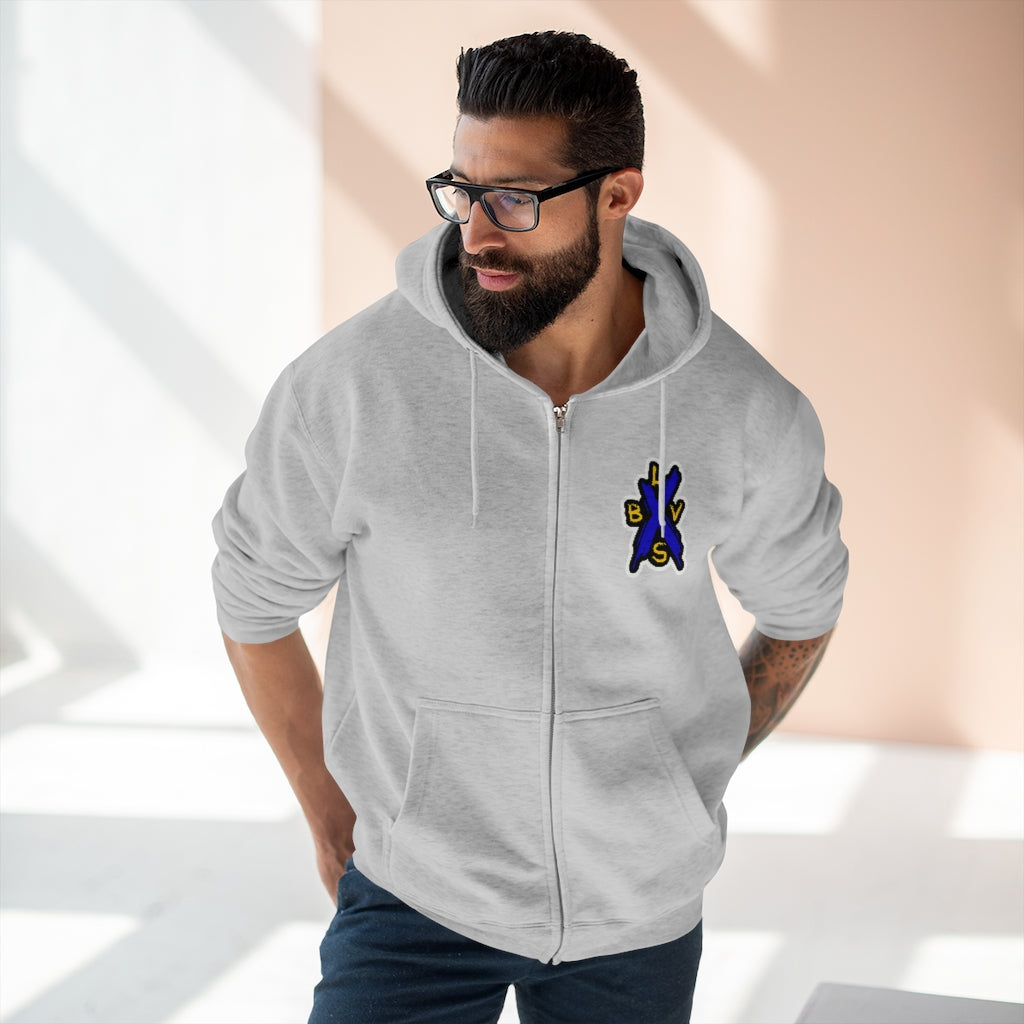 BVLS X FACTOR Front Unisex Premium Full Zip Hoodie