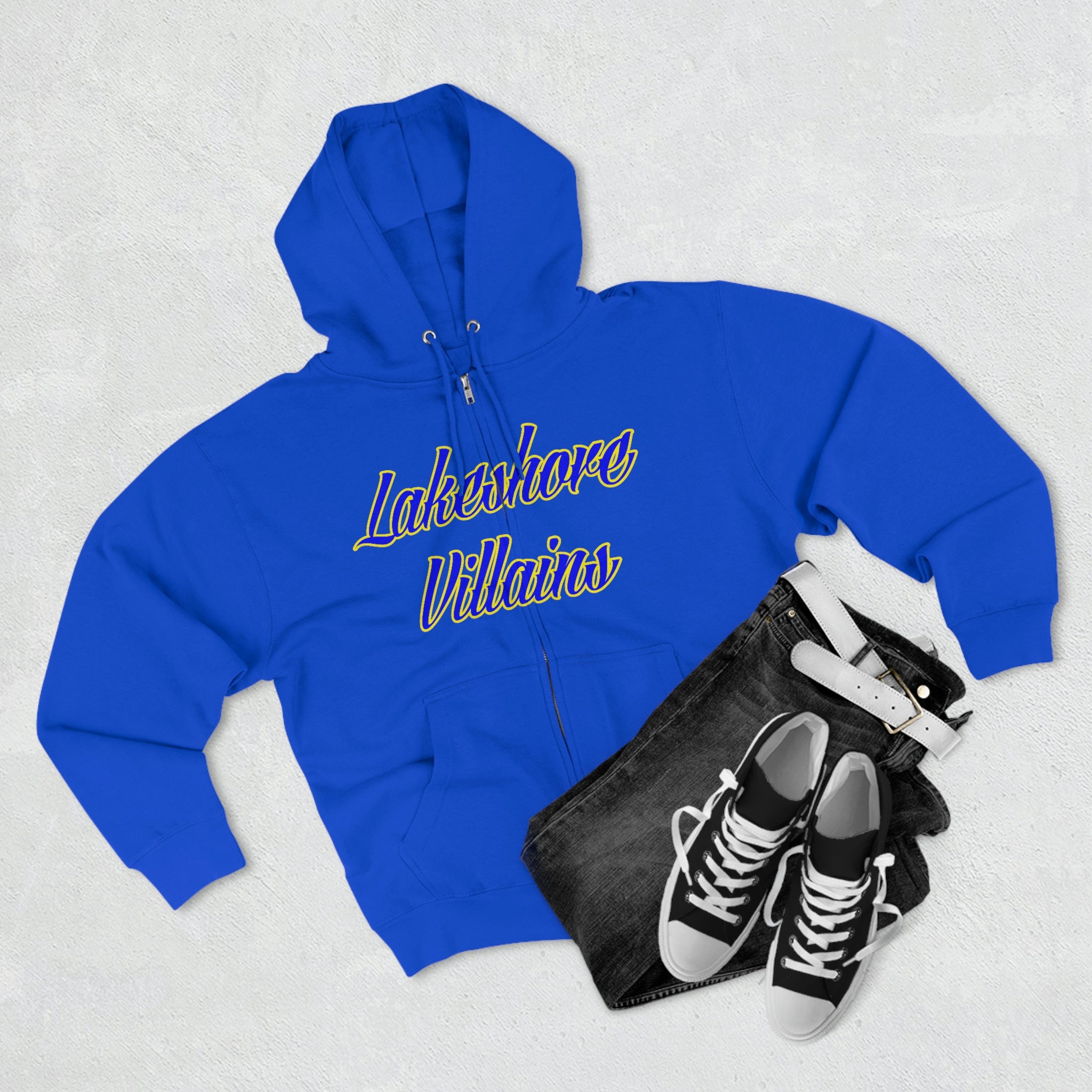 Bearded Villains Lakeshore Unisex Premium Full Zip Hoodie