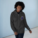 Load image into Gallery viewer, BVLS X FACTOR Front Unisex Premium Full Zip Hoodie
