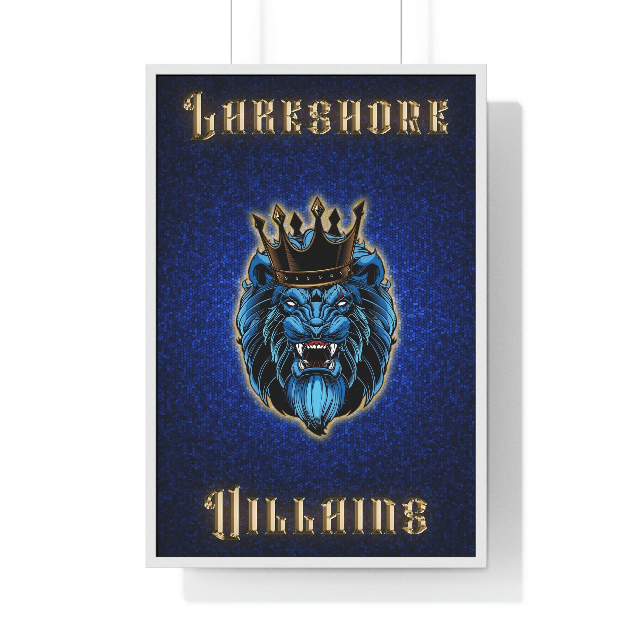 Lakeshore Villains Premium Framed Vertical Poster