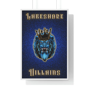 Lakeshore Villains Premium Framed Vertical Poster