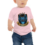 Load image into Gallery viewer, BVLS &quot;I AM PROTECTED BY THE PRIDE&quot; Baby Jersey Short Sleeve Tee
