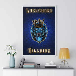 Lakeshore Villains Premium Framed Vertical Poster