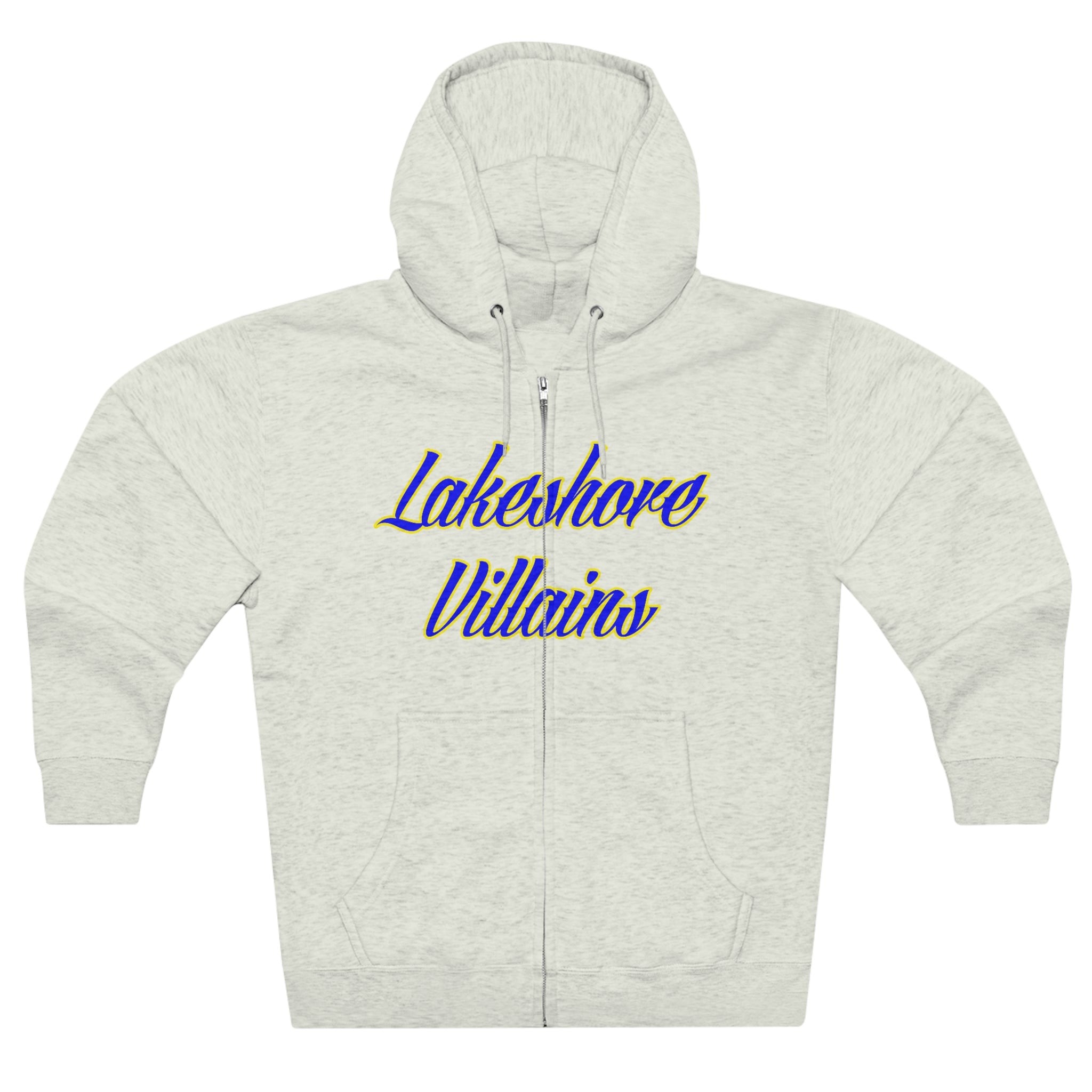 Bearded Villains Lakeshore Unisex Premium Full Zip Hoodie