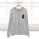 Load image into Gallery viewer, BVLS X FACTOR Front Unisex Premium Full Zip Hoodie
