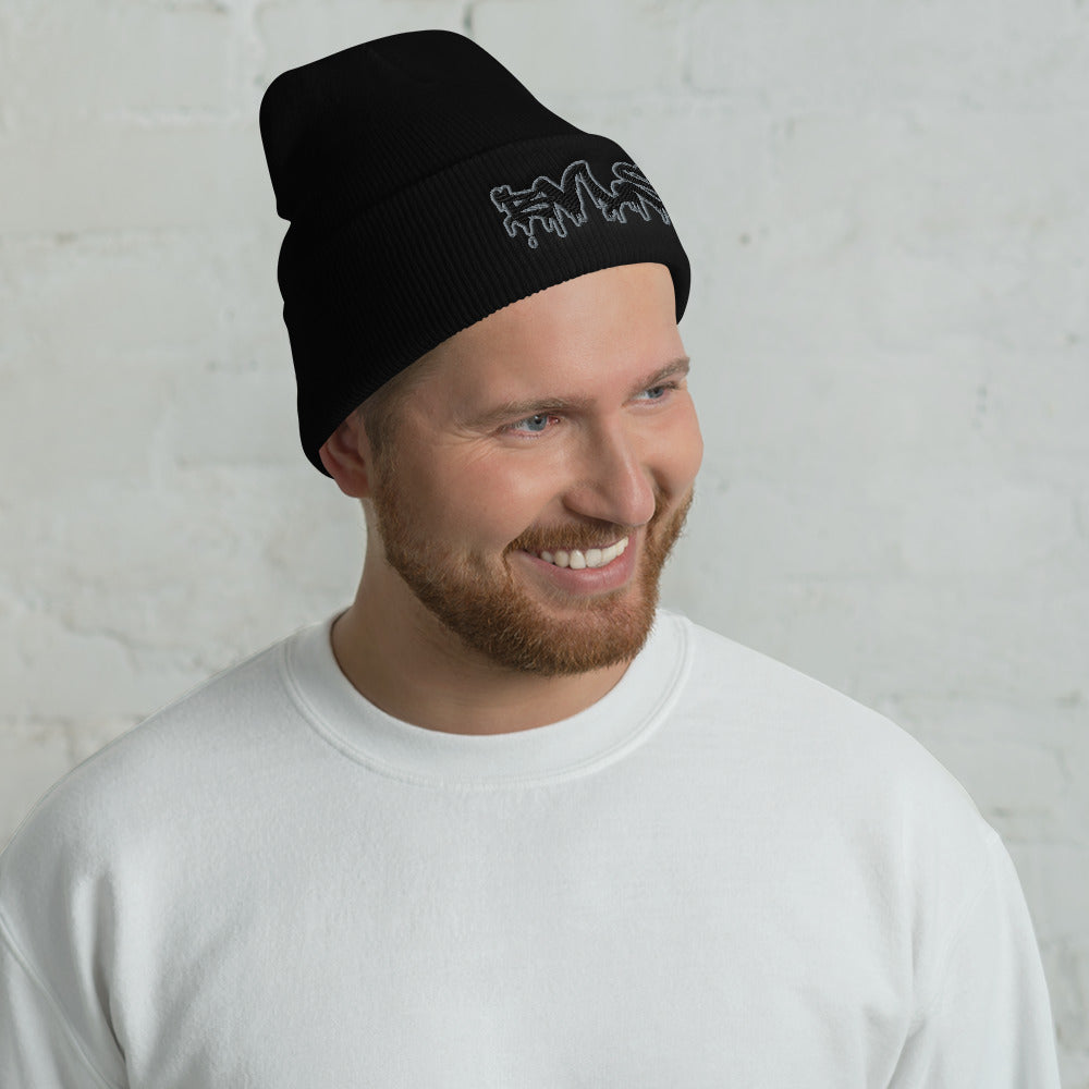 BVLS Monochrome Graffiti Beanie