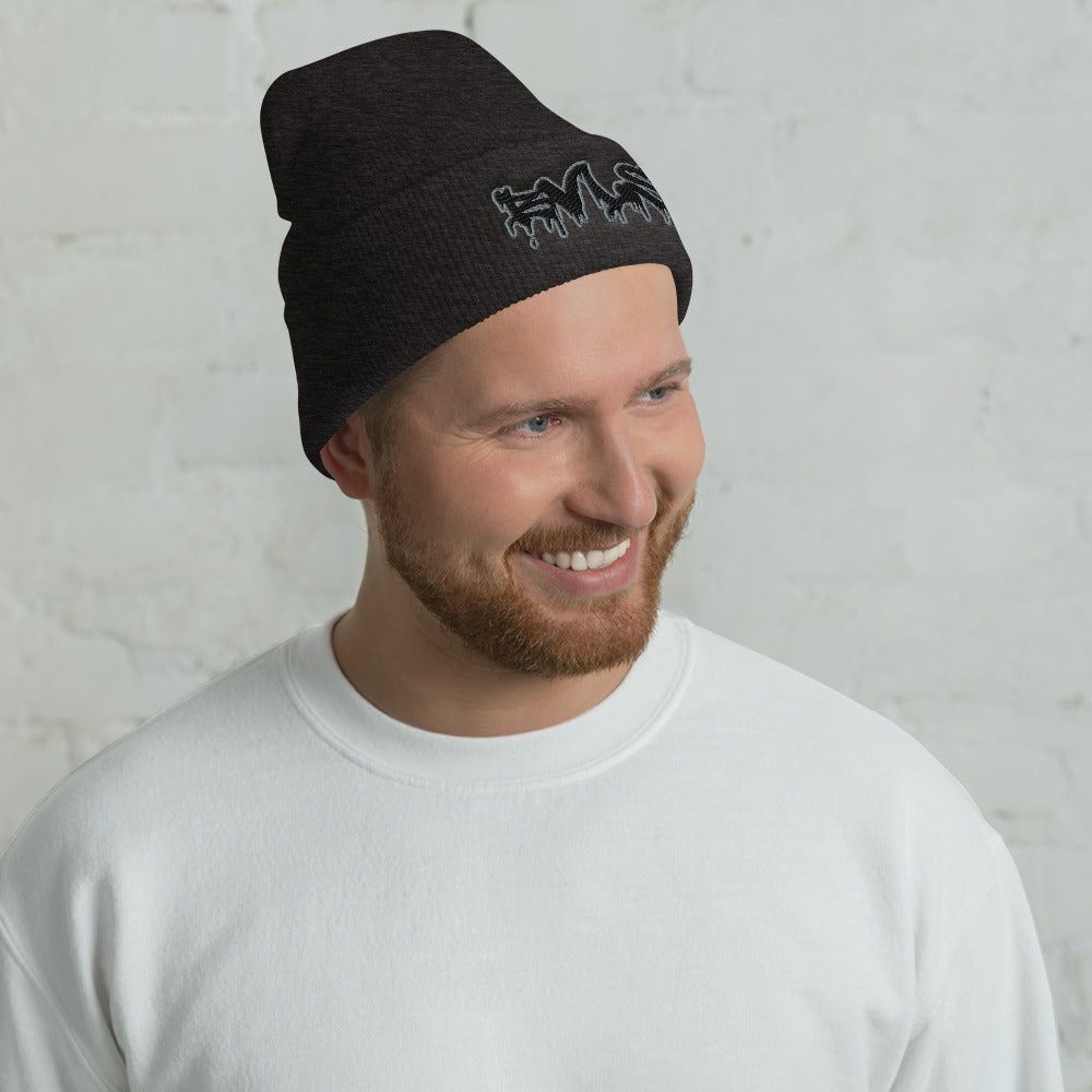 BVLS Monochrome Graffiti Beanie