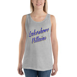 Load image into Gallery viewer, Lakeshore Villains Clawed back Unisex Tank Top
