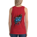 Load image into Gallery viewer, Lakeshore Villains Clawed back Unisex Tank Top
