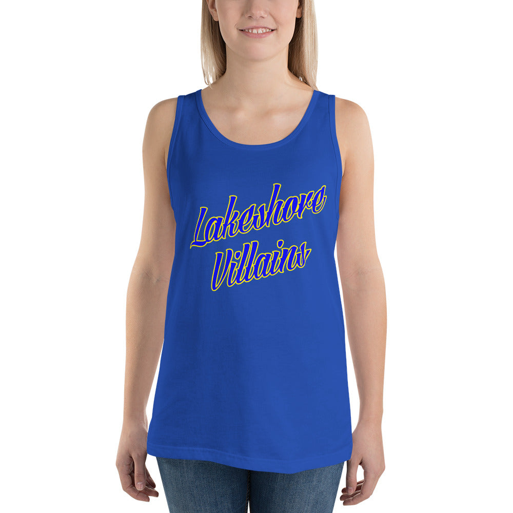 Lakeshore Villains Clawed back Unisex Tank Top