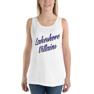 Lakeshore Villains Clawed back Unisex Tank Top