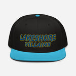 Load image into Gallery viewer, Lakeshore Villains 3-D Puff Snapback Hat
