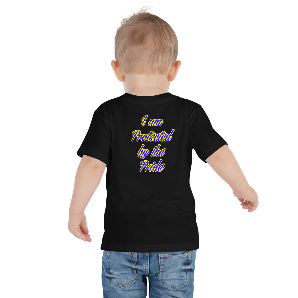 BVLS "I AM PROTECTED BY THE PRIDE" Toddler Short Sleeve Tee