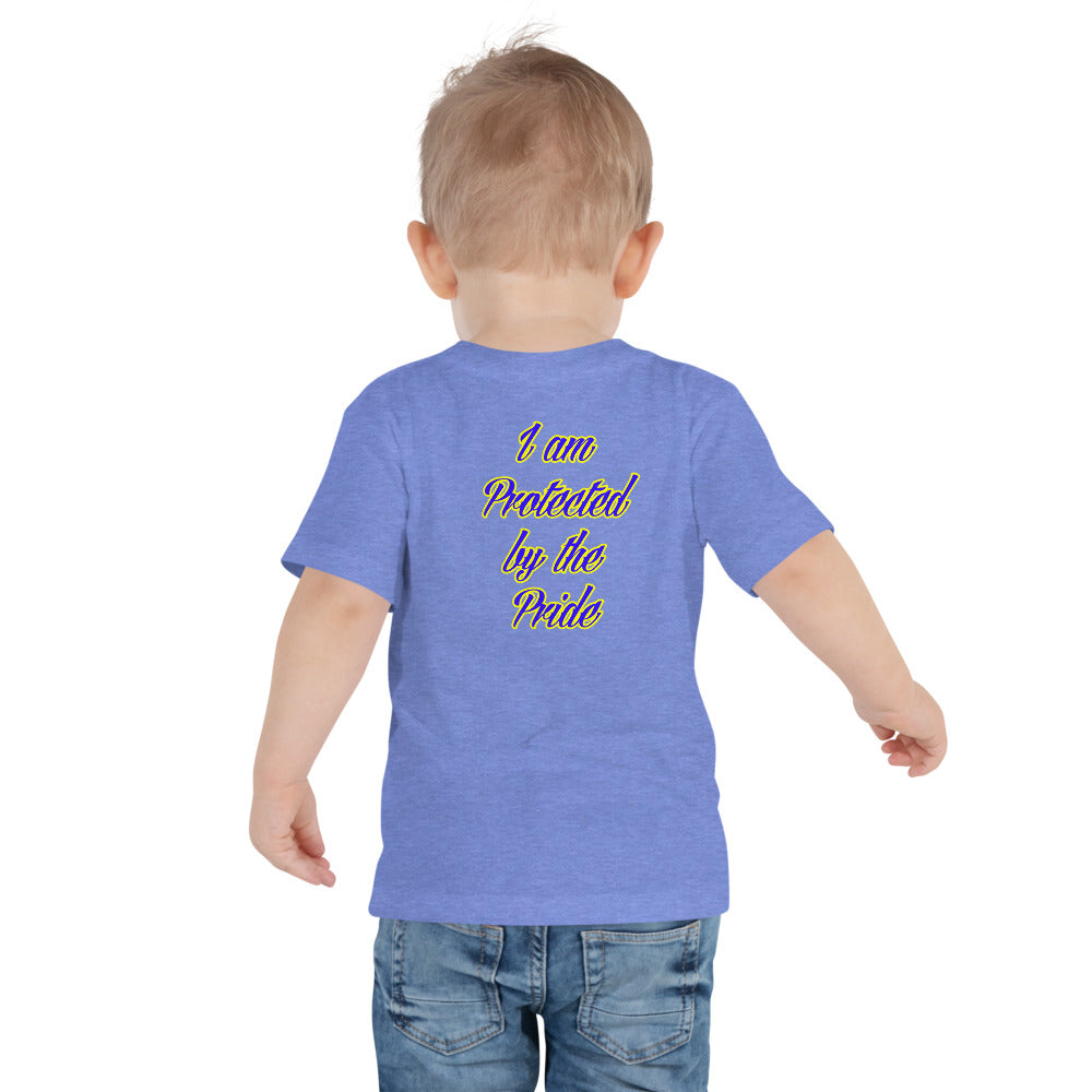 BVLS "I AM PROTECTED BY THE PRIDE" Toddler Short Sleeve Tee