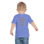 Load image into Gallery viewer, BVLS &quot;I AM PROTECTED BY THE PRIDE&quot; Toddler Short Sleeve Tee
