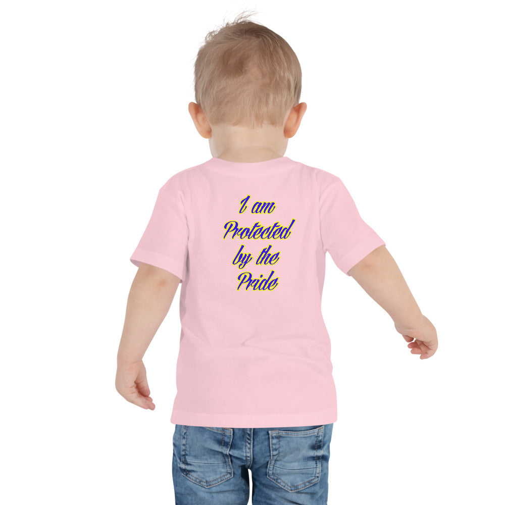 BVLS "I AM PROTECTED BY THE PRIDE" Toddler Short Sleeve Tee